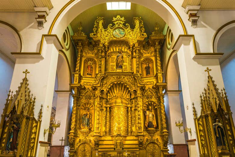 Altar de ouro, peça do barroco mexicano