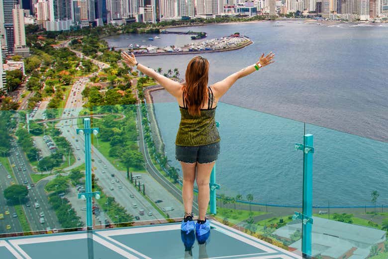 Disfrutando de la panorámica