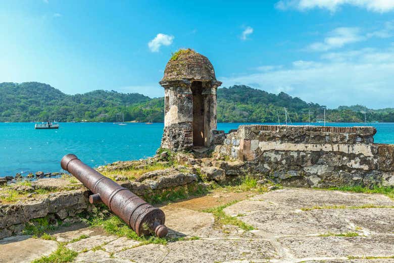 Rovine di una delle fortezze di Portobelo