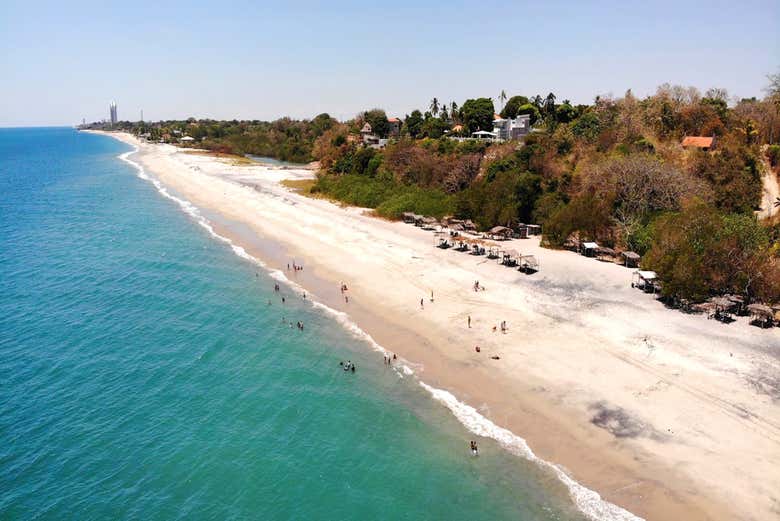 Panorámica de Playa Santa Clara