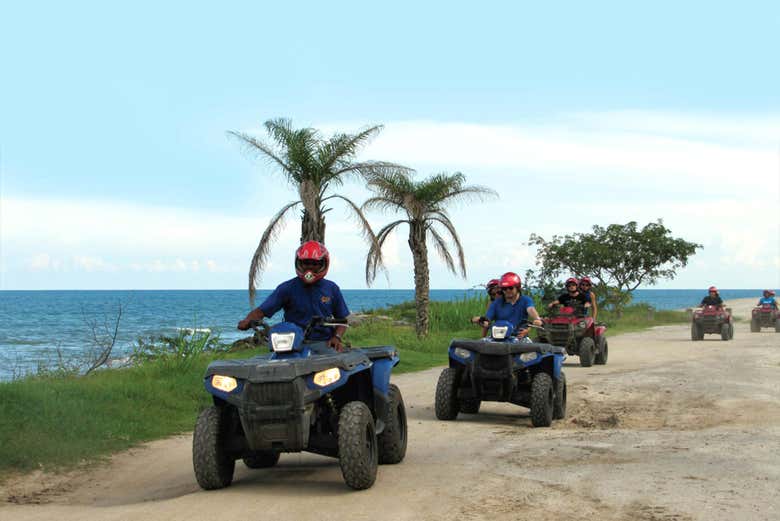 Você terá a opção de dirigir quadriciclos