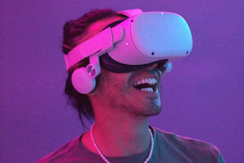 Disfrutando del tour virtual