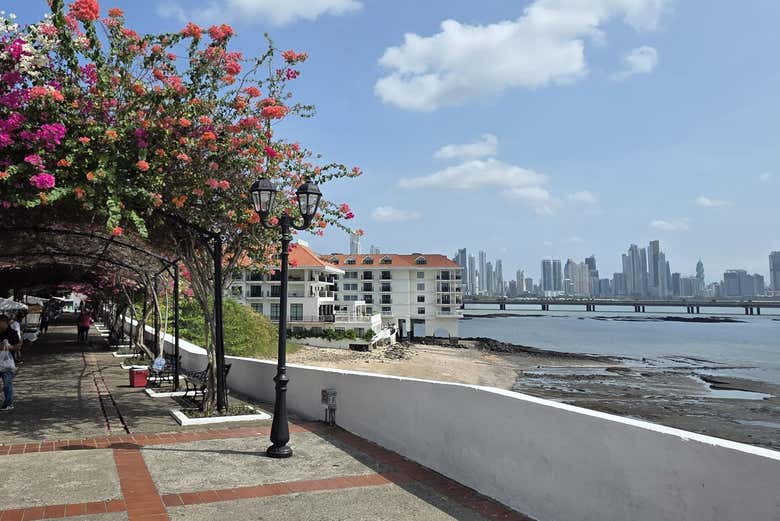 La vista desde el Casco Viejo
