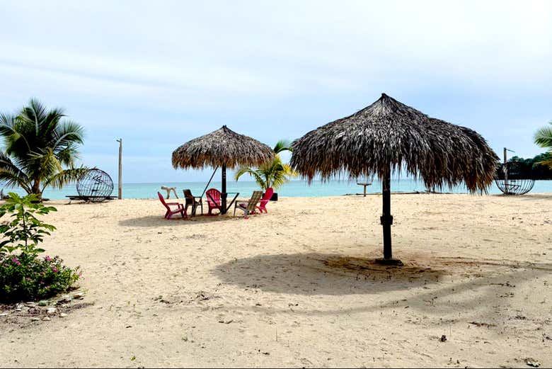 Playa de isla Mogo Mogo