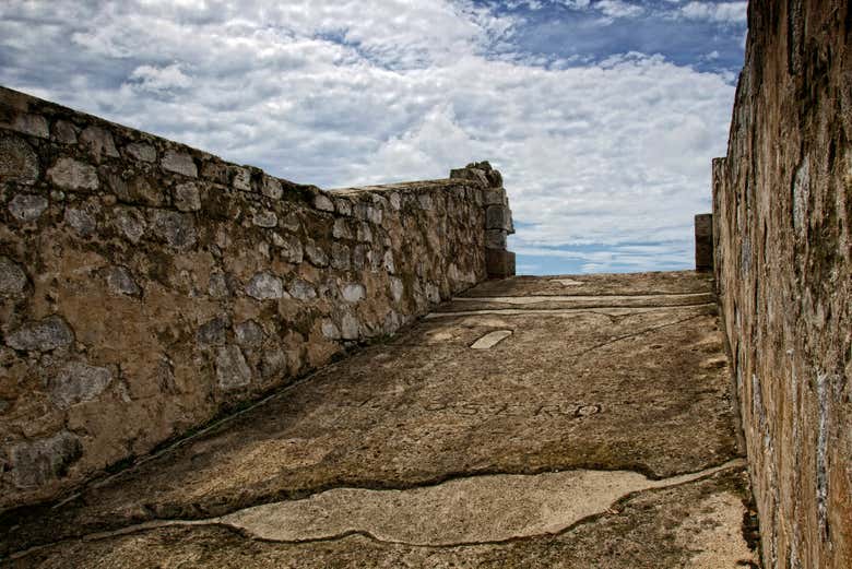Muros en el Fuerte de San Jerónimo