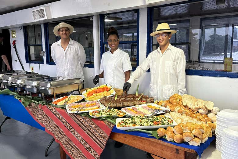 ¡Todo listo para el almuerzo!