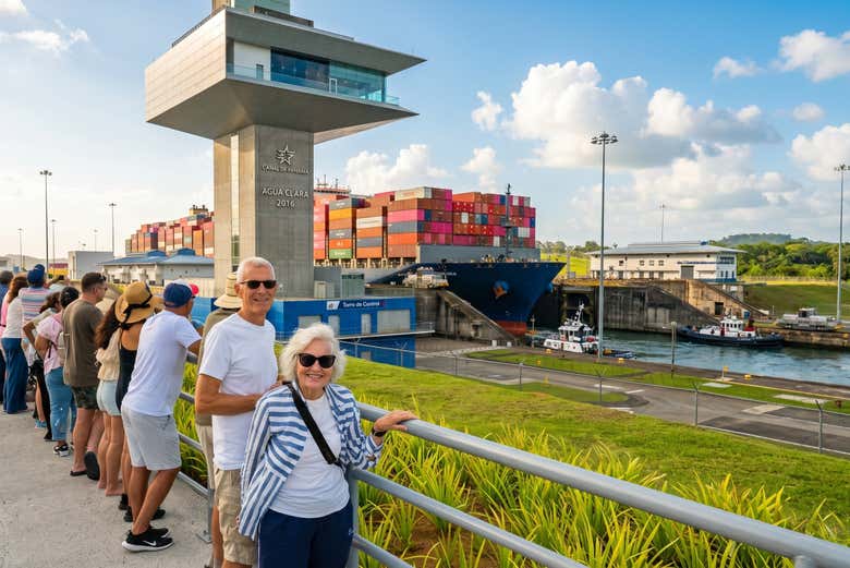 Disfrutando del tour privado por Ciudad de Panamá
