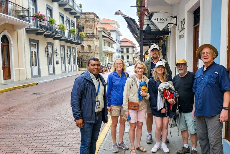 Recorriendo el casco antiguo de Ciudad de Panamá