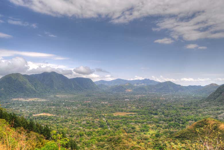 A panorama of Anton Valley