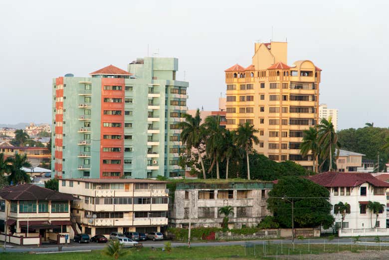 Panorama de la ciudad de Colón