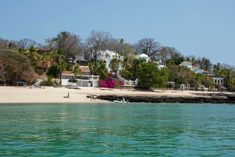 Playas paradisíacas de la isla Contadora