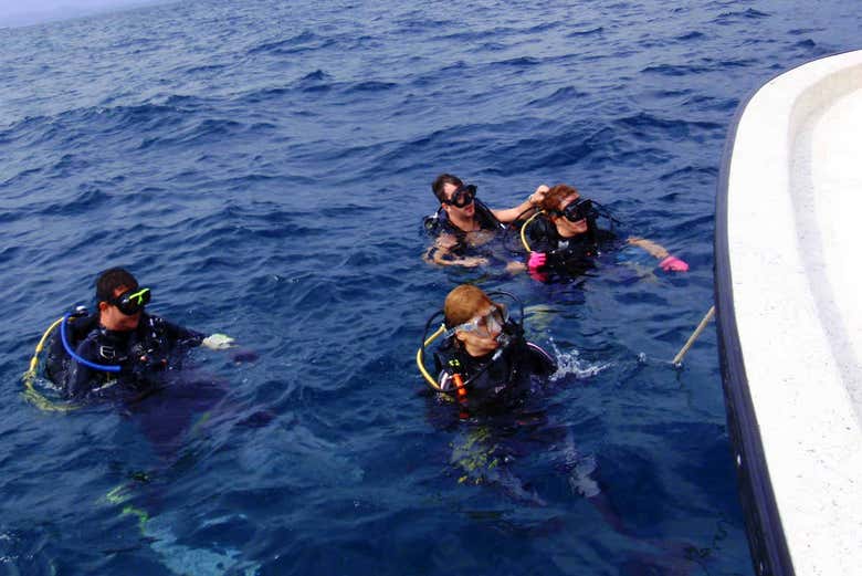 Pronti per l'immersione