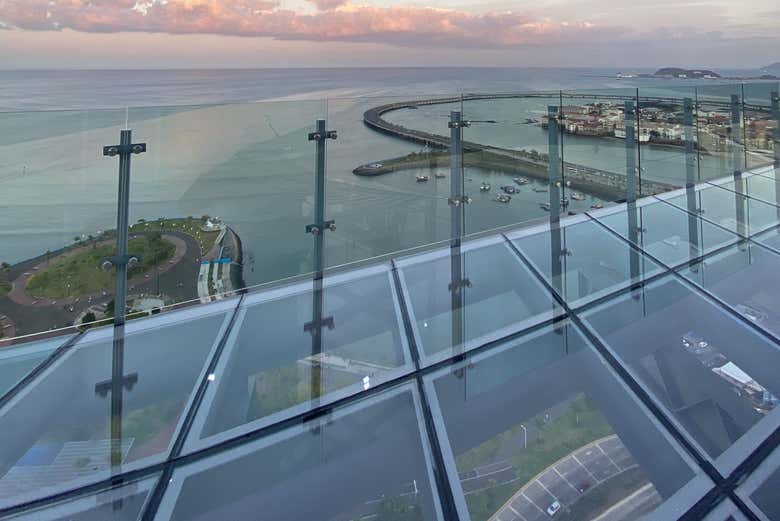 Una agradable tarde sobre la costa