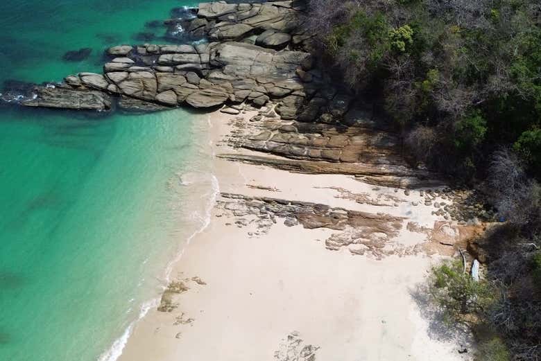 Playa de la isla Mogo Mogo