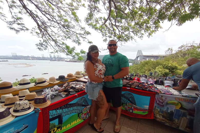 Arrivée au Mirador de las Américas