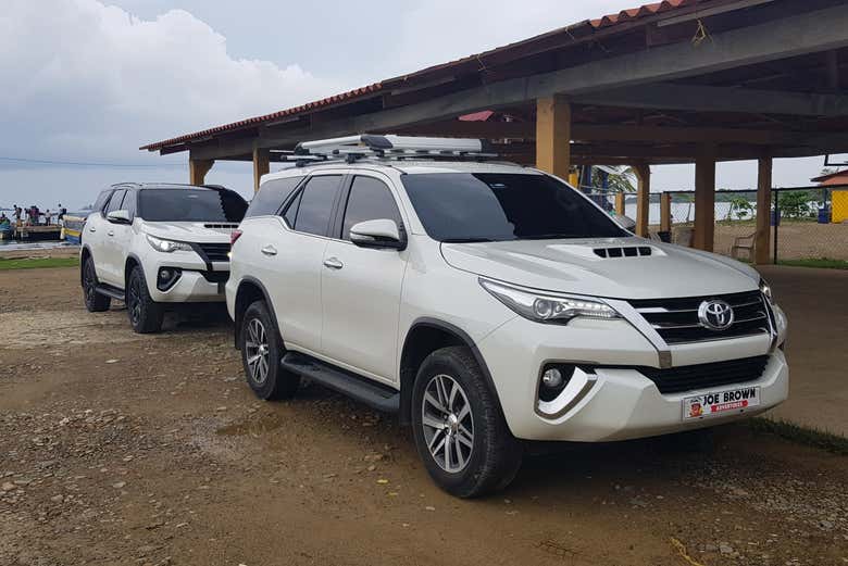 Vehículos utilizados para el traslado