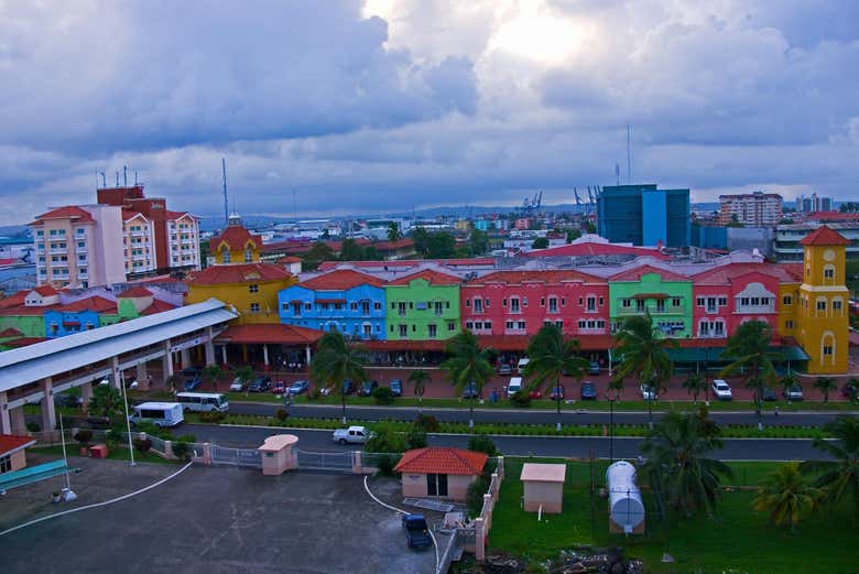 Panoramic view of Colon