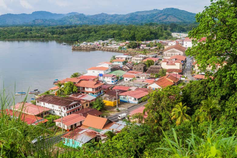 Vue panoramique sur Portobelo
