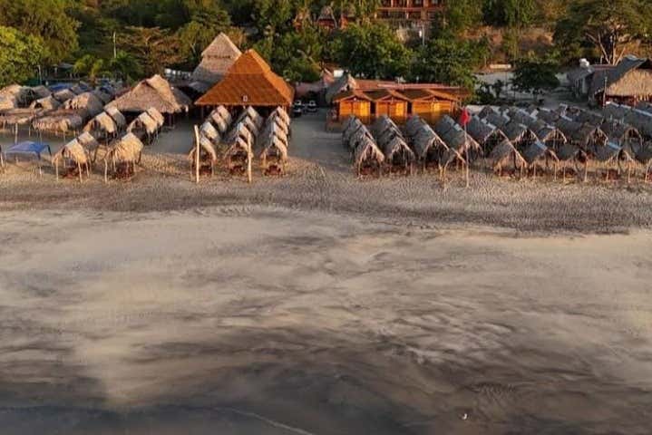 Vista aérea da zona