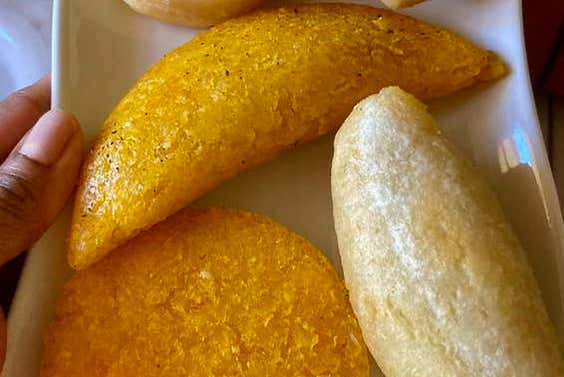 Varias frituras típicas 