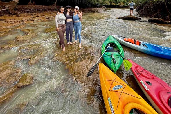 Excursão de caiaque pelos manguezais de Chiriquí