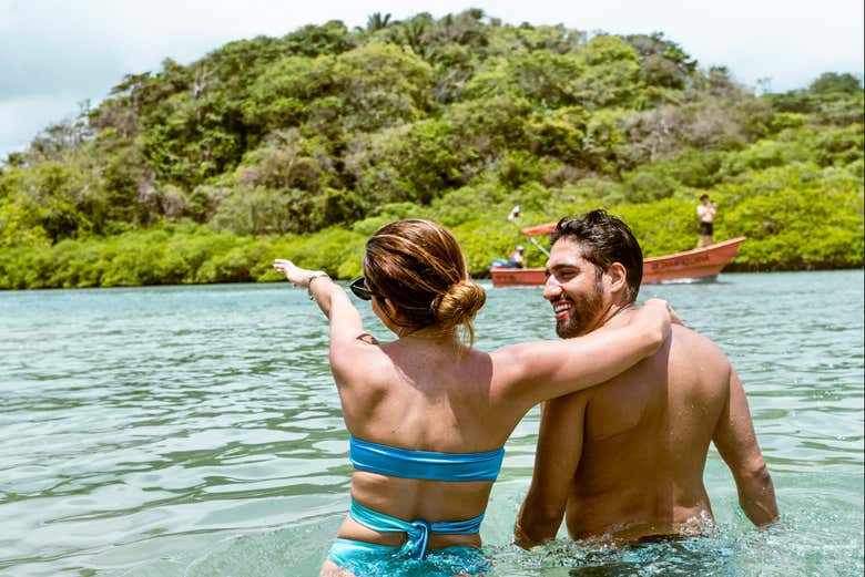 Pareja en Venas Azules