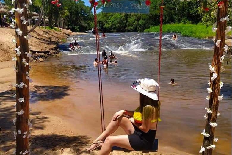 Contemplando as paisagens