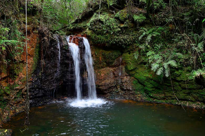 Cascada del Refugio Biológico Tatí Yupí
