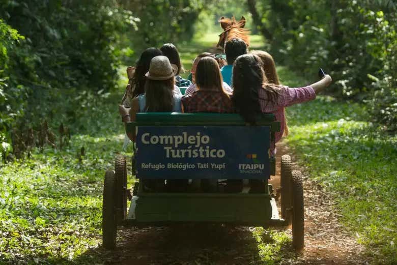 Disfrutando del recorrido por Tatí Yupí