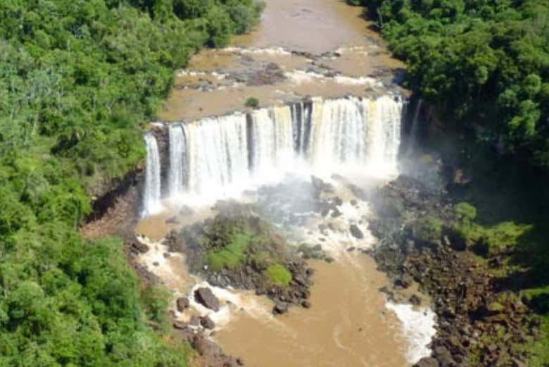 Ñacunday Falls, in eastern Paraguay