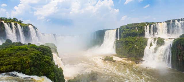 Lado brasileño de las Cataratas del Iguazú + Parque das Aves