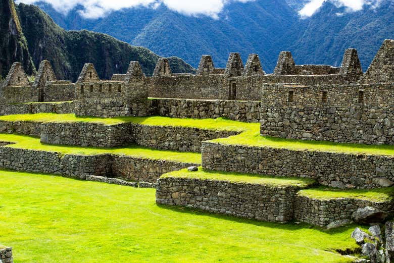 Ruinas incas en Machu Picchu