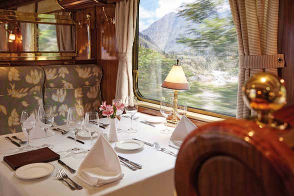 Trem de luxo a Cusco
