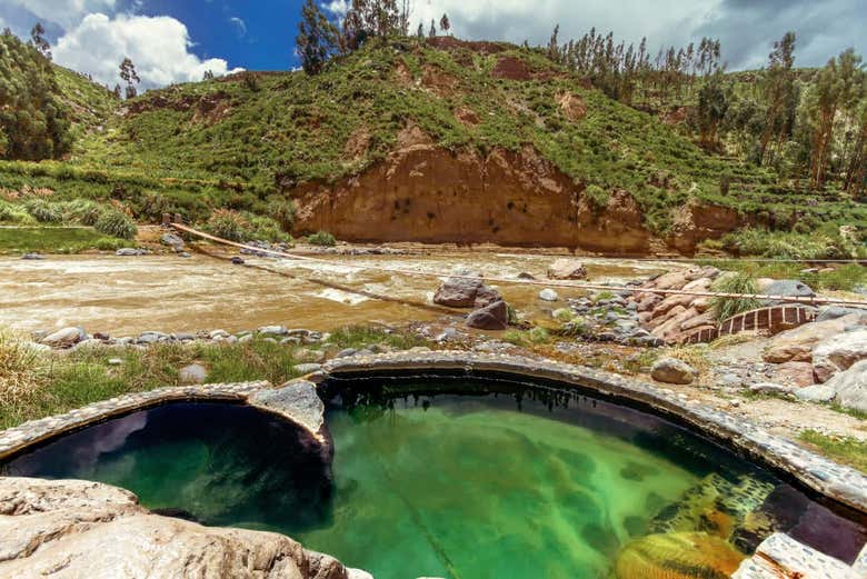 Baños termales junto al Cañón del Colca