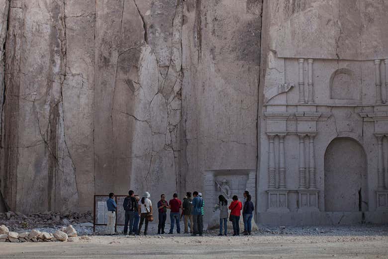 Group visit to the quarries