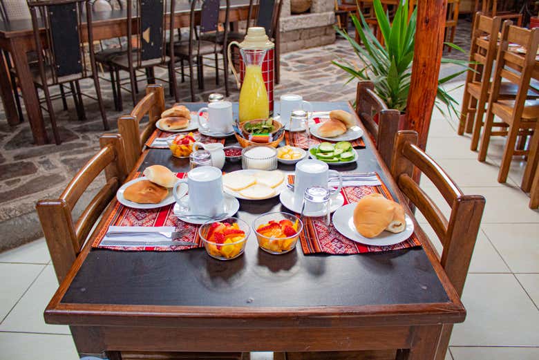 Café da manhã para recuperar forças