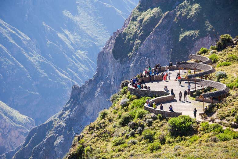 Mirador de la Cruz del Cóndor, en el Valle
