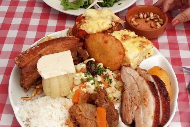 Uno de los platos que probaremos