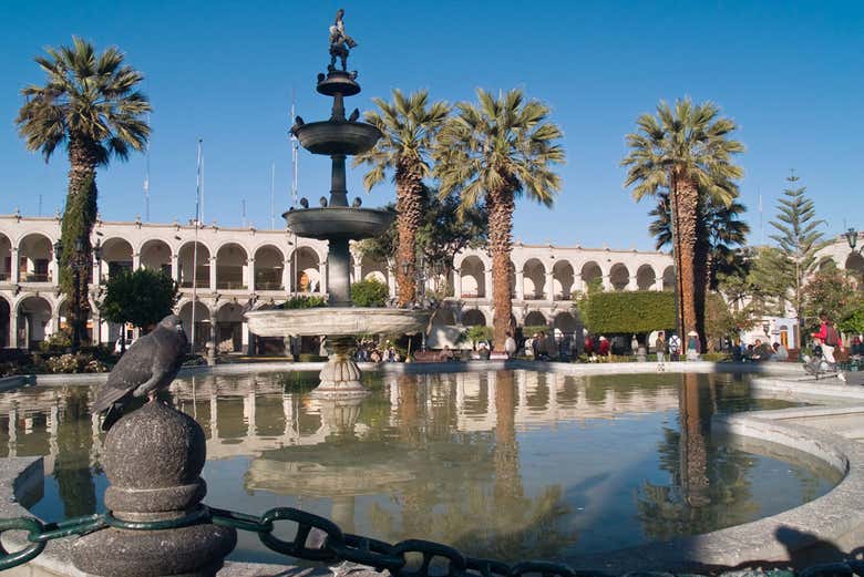 Plaza de Armas in Arequipa