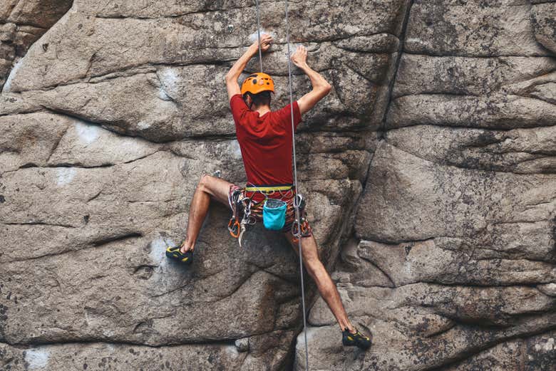 Preparado para la escalada