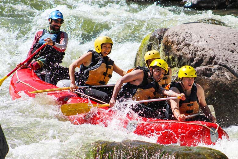 Rápidos en el río Chili