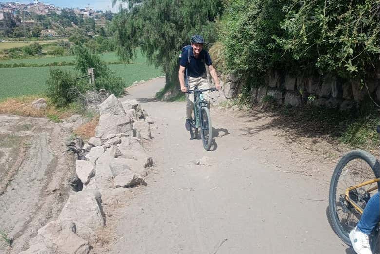 Desfrutando da rota pela Campiña de Arequipa