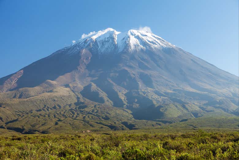Hike up this guardian mountain