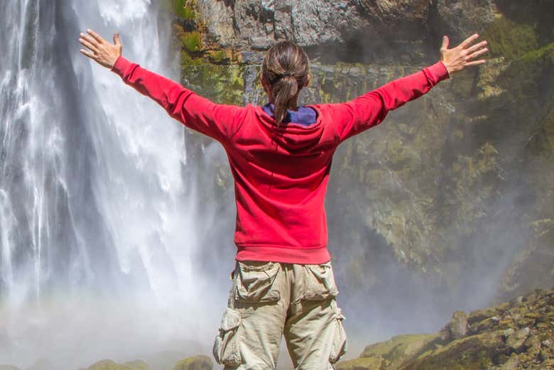 Visiting the Capua Waterfall