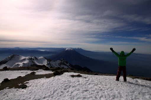 Vista del volcán Misti
