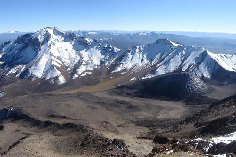 Vista desde el volcán