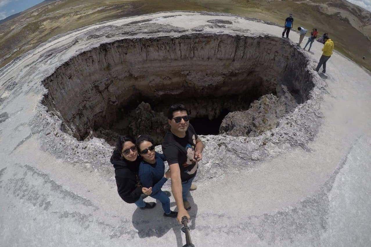 Escursione al vulcano di Pachapupum