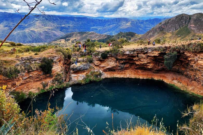 Los colores del cenote os fascinarán