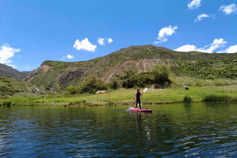 Podréis realizar paddle surf