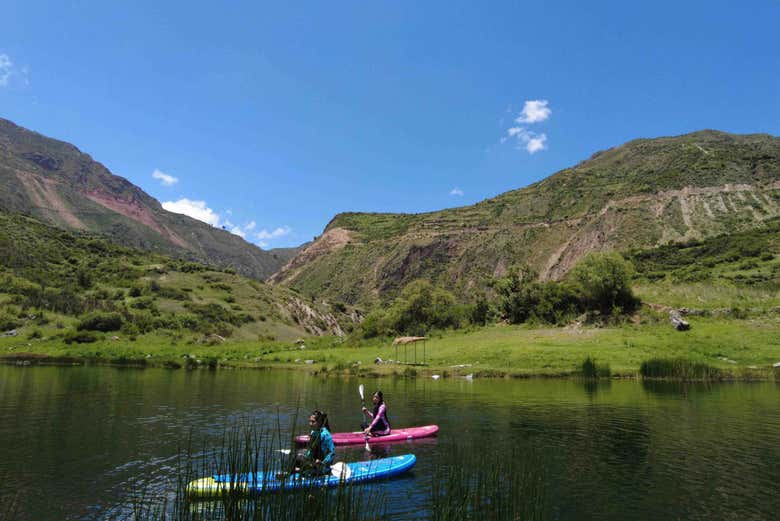 Os maravillaréis con el paisaje andino